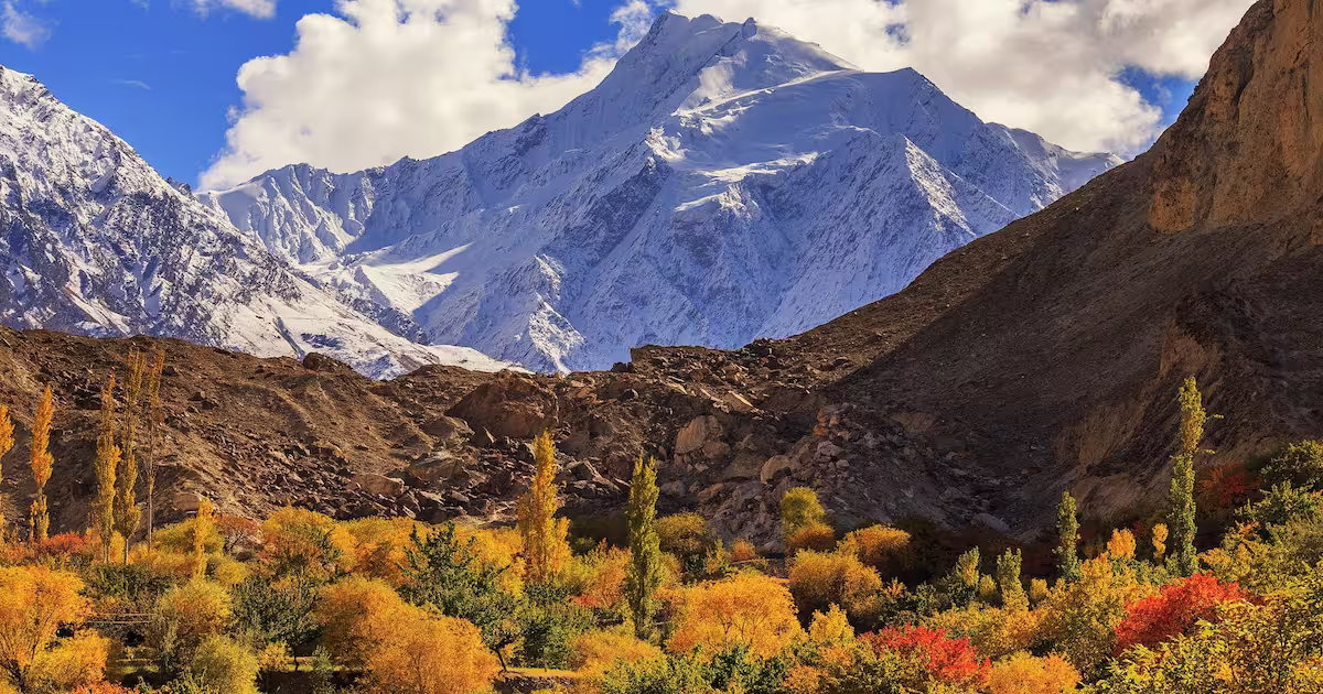 Rakaposhi view point Nagar Valley on way from Skardu to Hunza