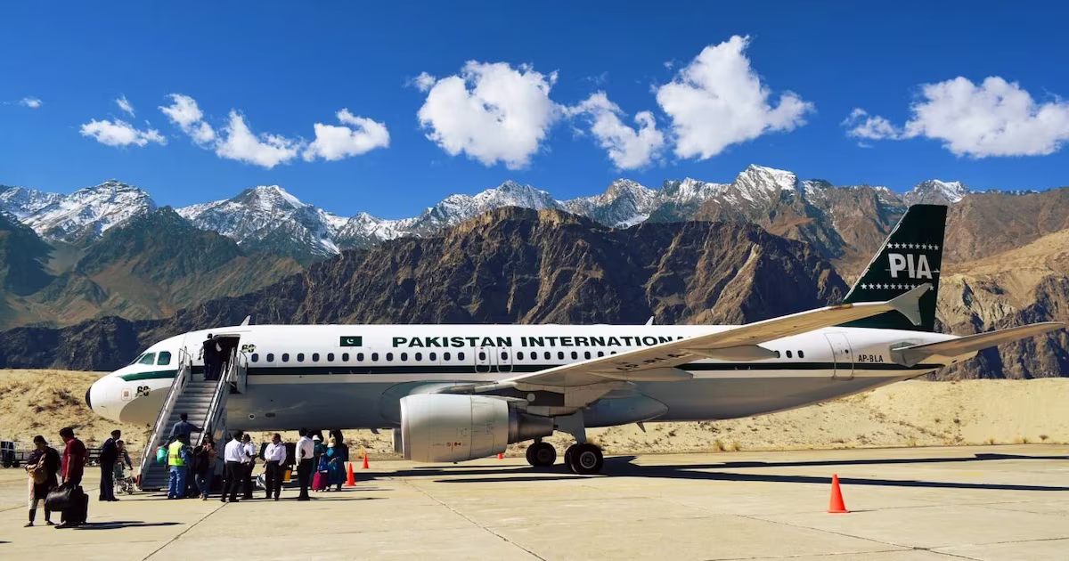 Skardu Airport to City Transport Vehicles